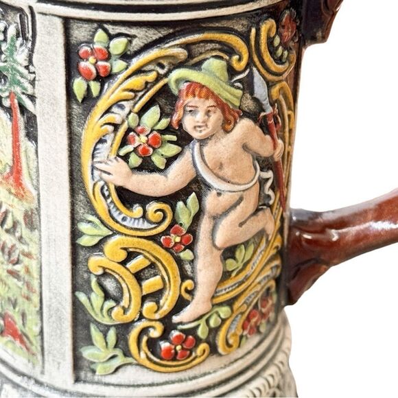 Beer Stein Colorful Collectible Mug. - Picture 4 of 13